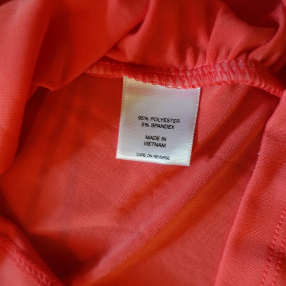 Débardeur (tank Top) MUDD Taille 12 Plus Corail Melon - Neuf Avec étiquette Extensible